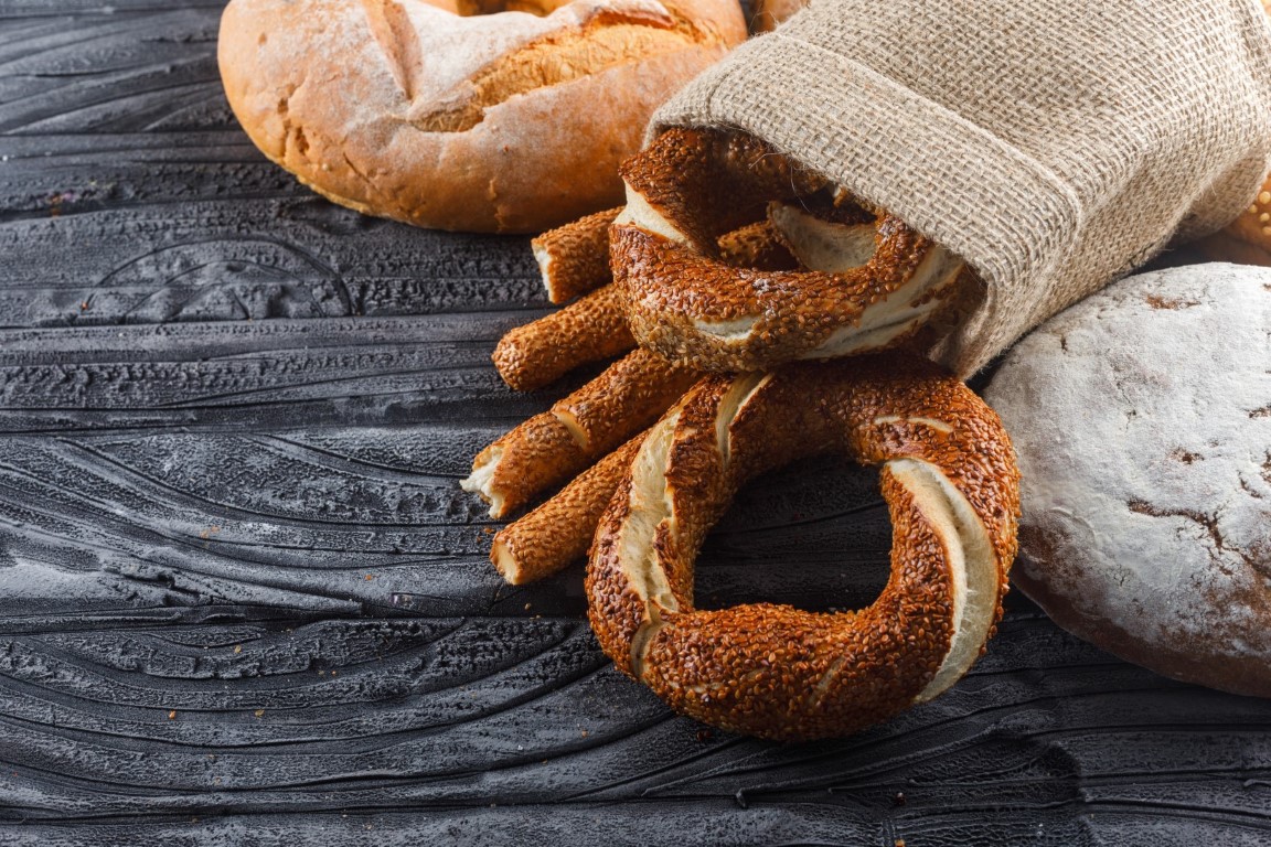 Brotprodukte aus der Baeckerei