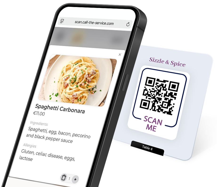Digital QR Menu
