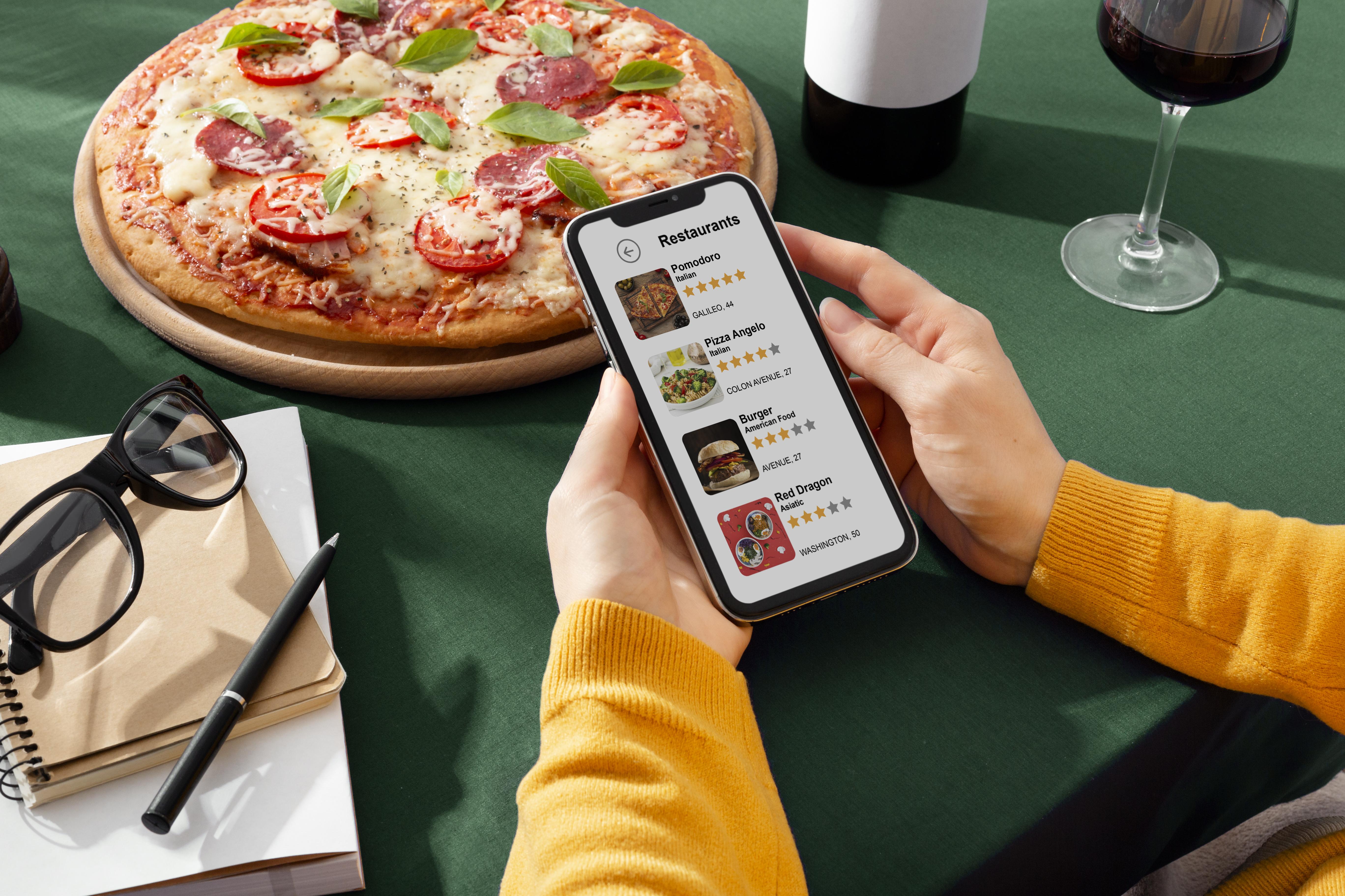 digital menu app for restaurants