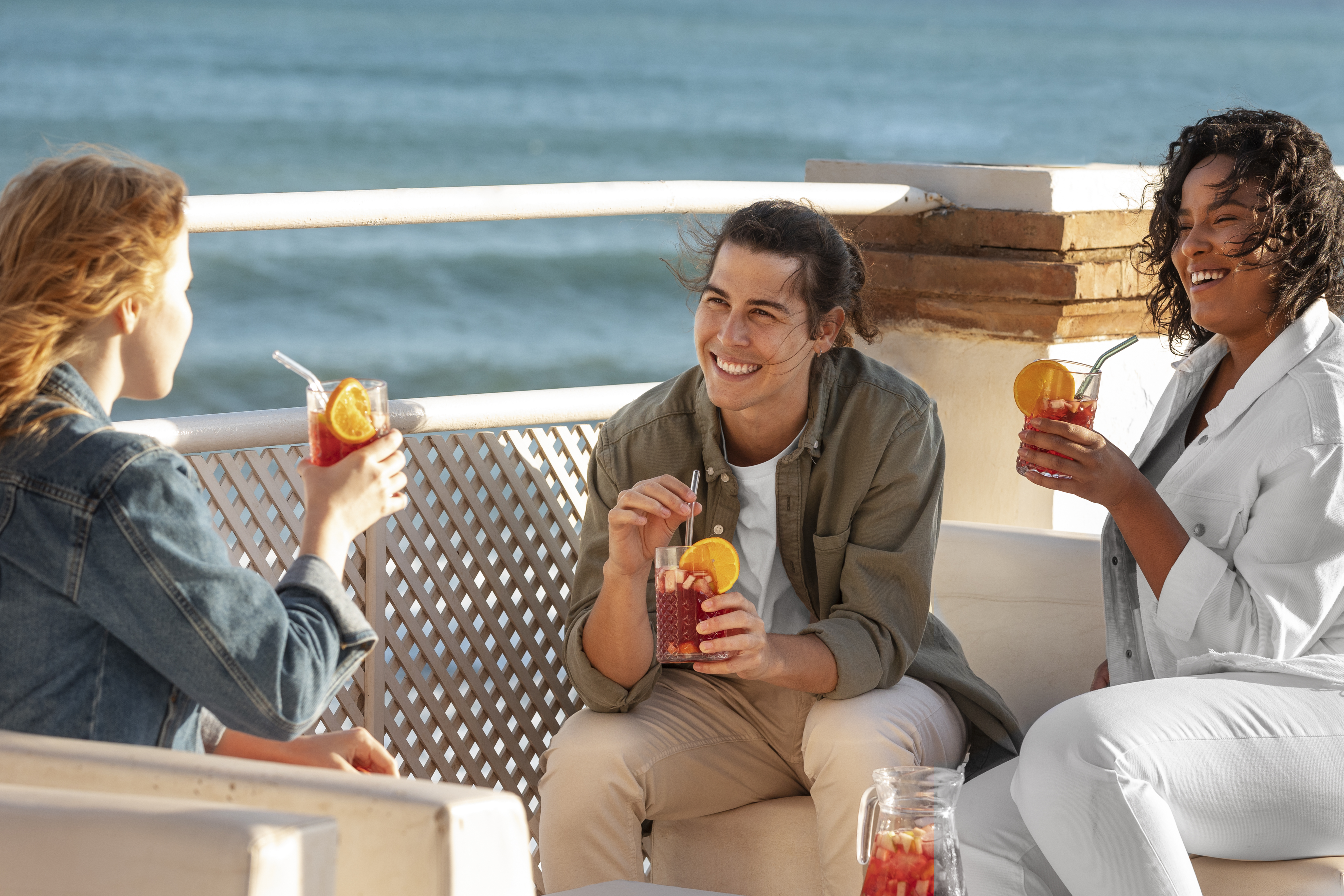 quick service at beach club