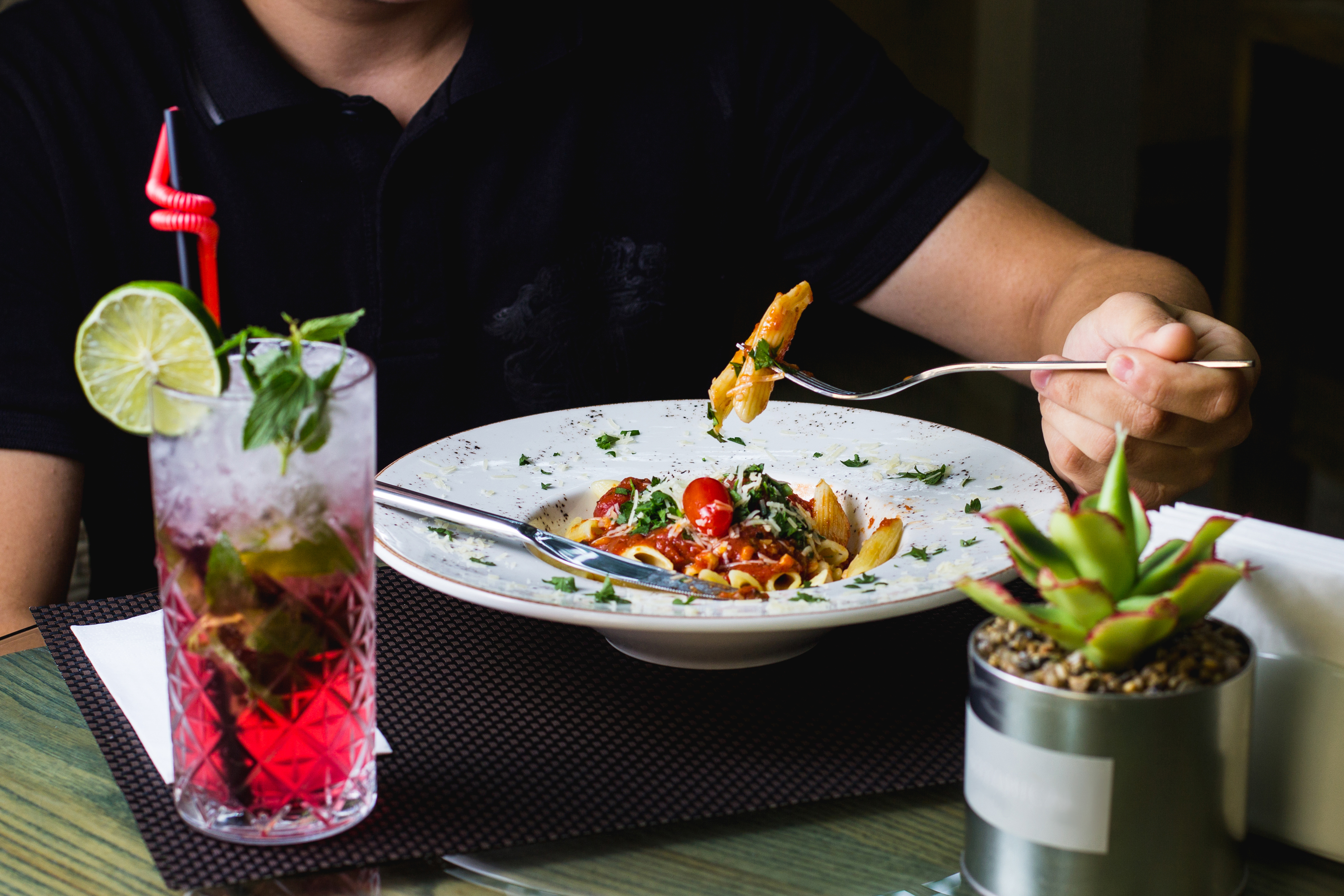 solo dining